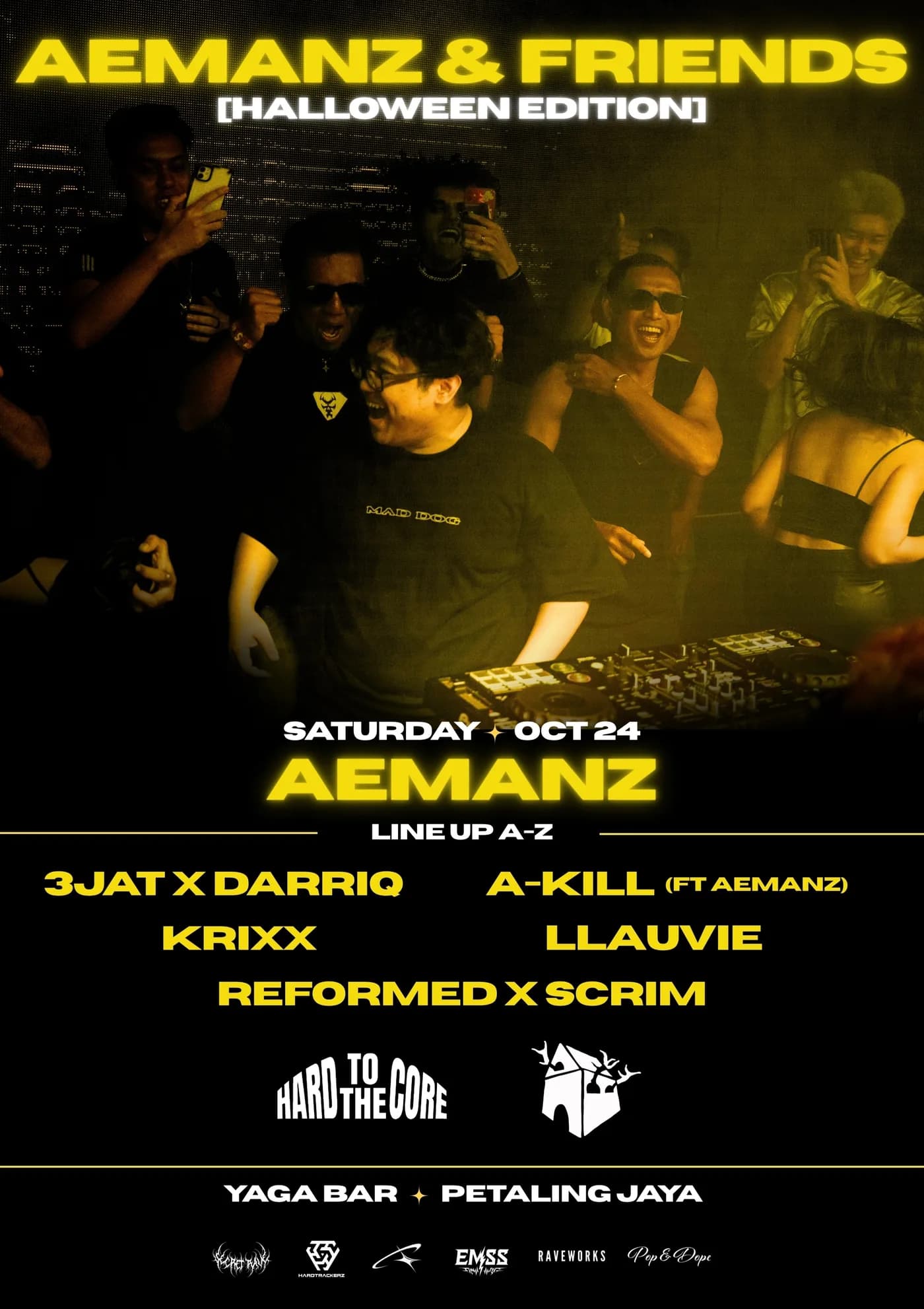 Афиша: Hard to the Core представляет Aemanz & Friends