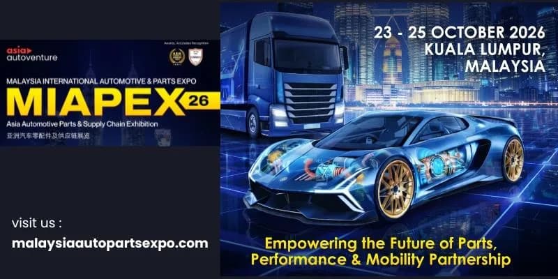 Афиша: MIAPEX 2026 - Malaysia International Automotive & Parts EXPO 2026