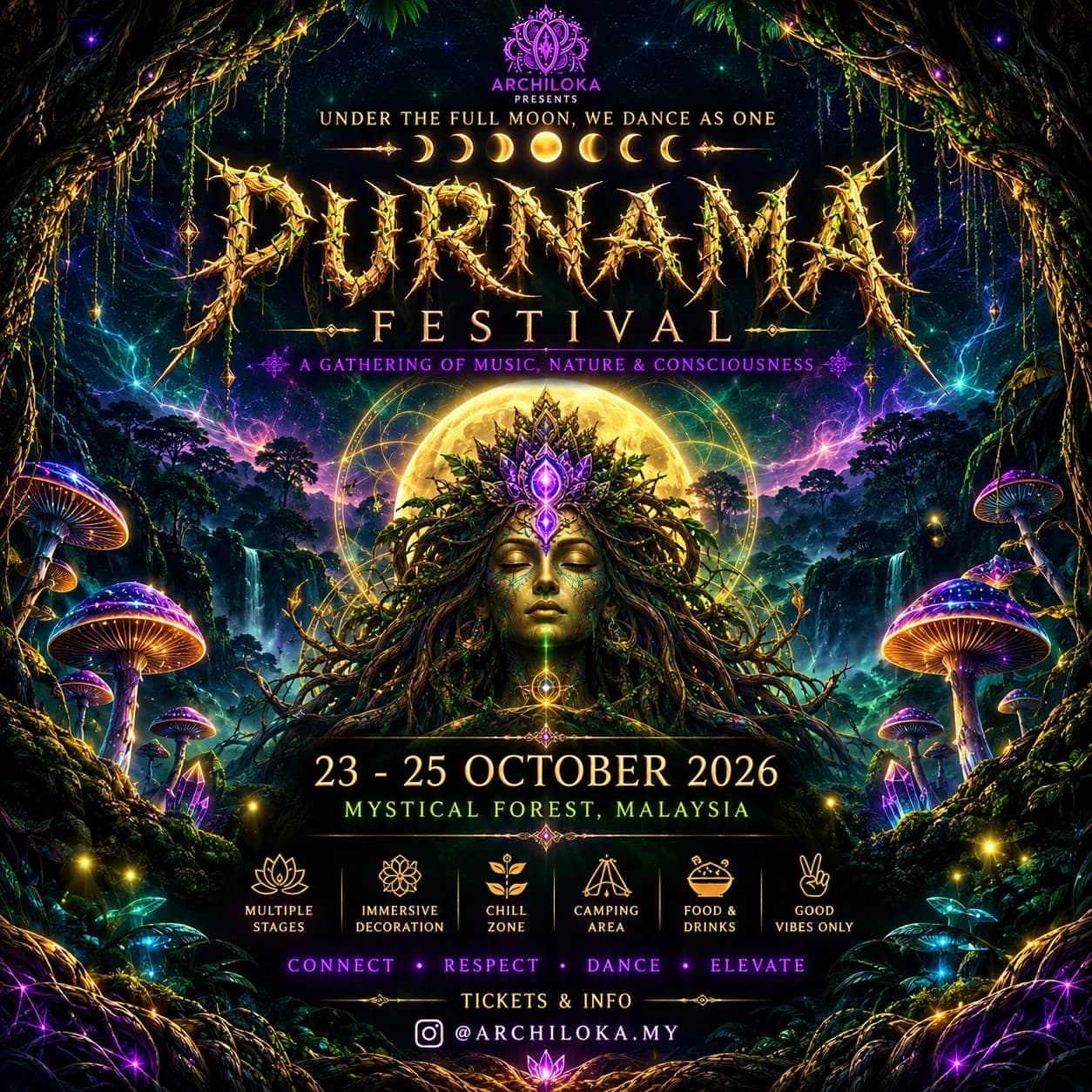 Афиша: Purnama Festival